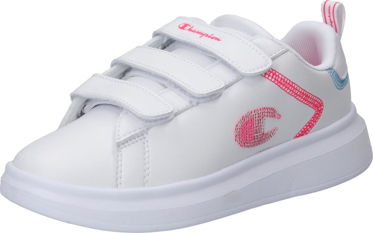 Champion Authentic Athletic Apparel Tenisky bílá / pink / světlemodrá