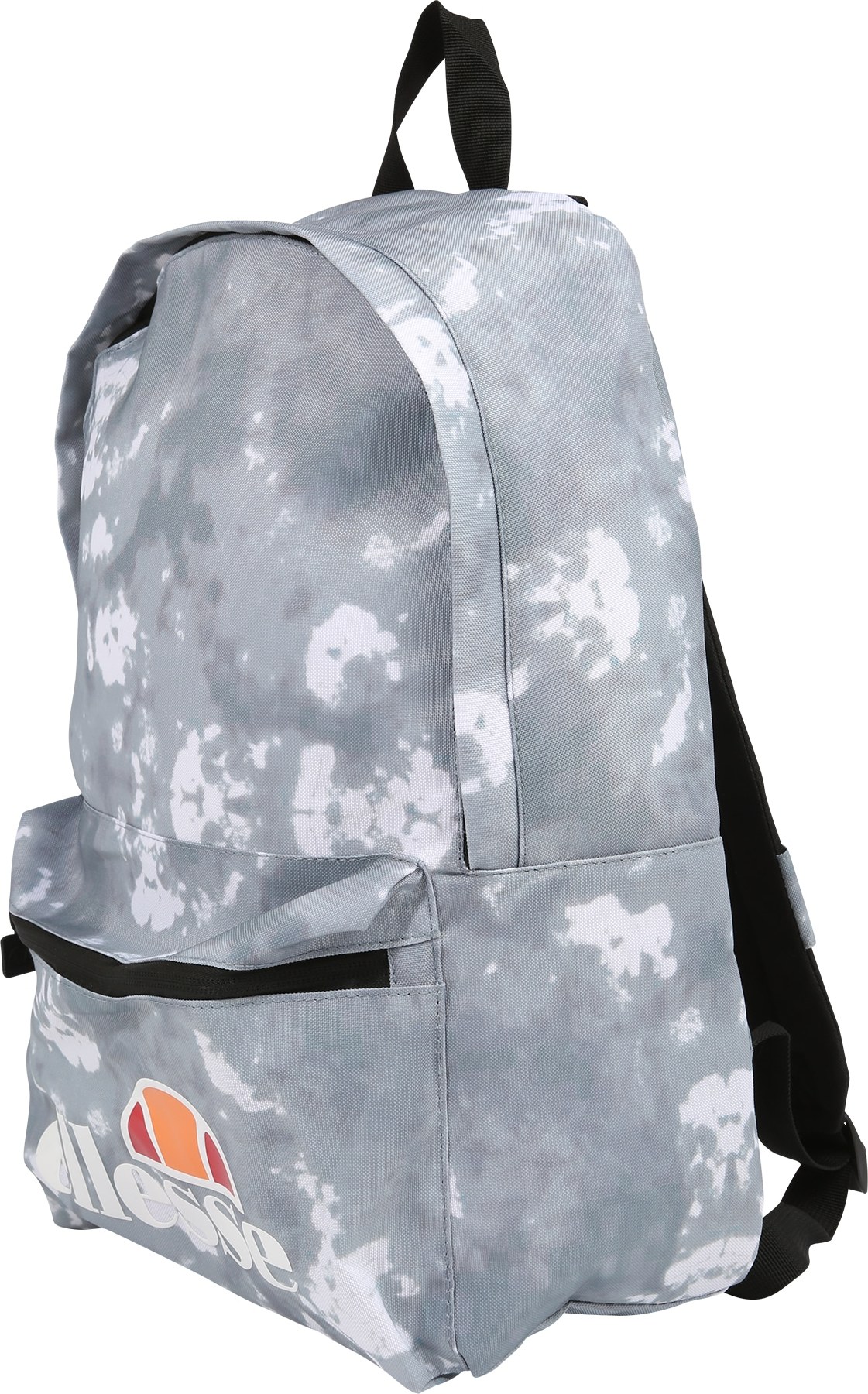 ELLESSE Batoh 'Rolby' šedá / bílá / oranžová / tmavě červená / černá