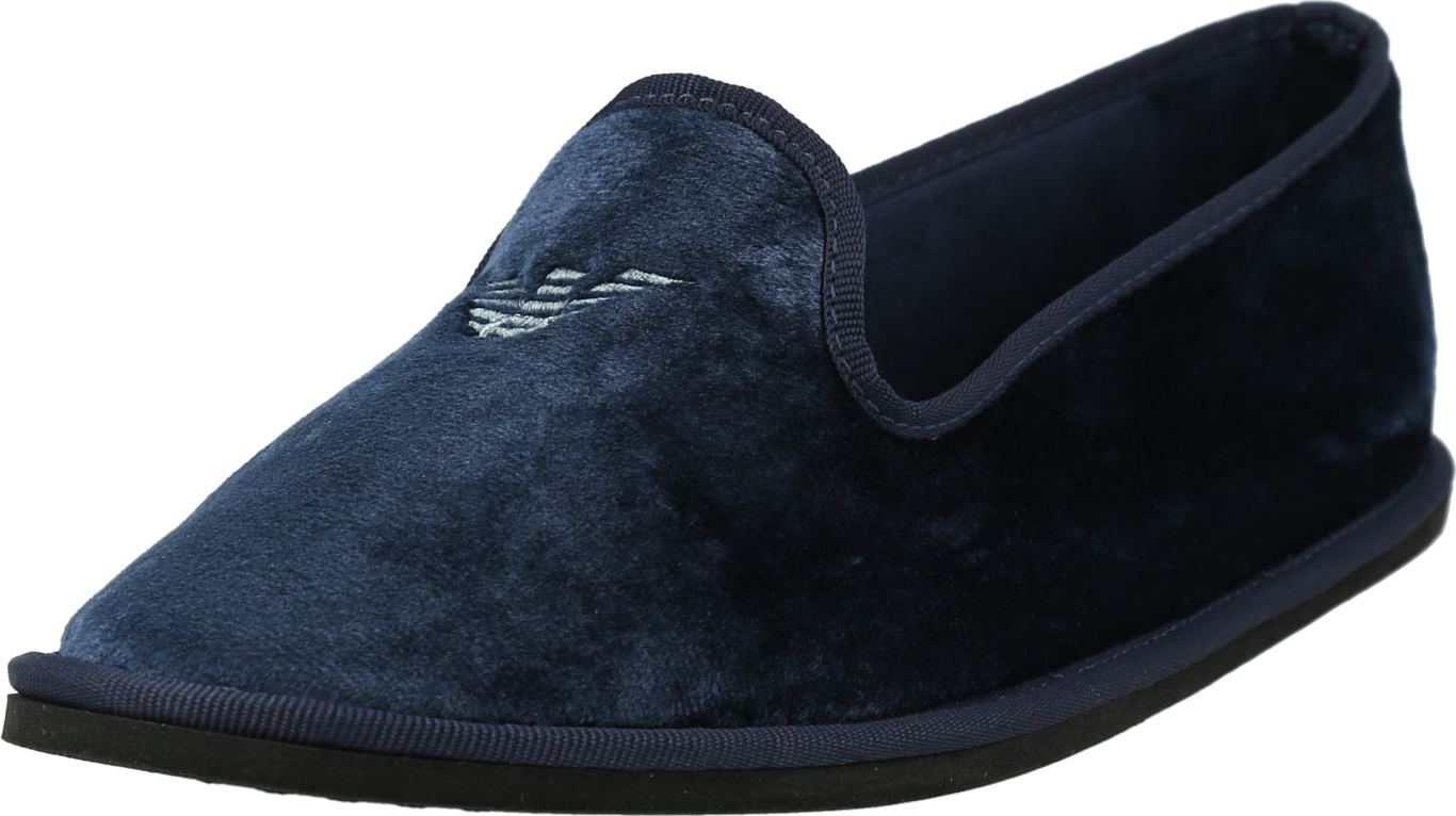 Emporio Armani Pantofle tmavě modrá