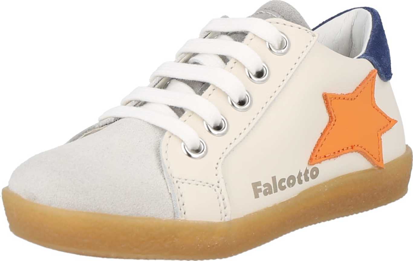 Falcotto Tenisky 'ALNOITE' oranžová / námořnická modř / přírodní bílá / světle šedá