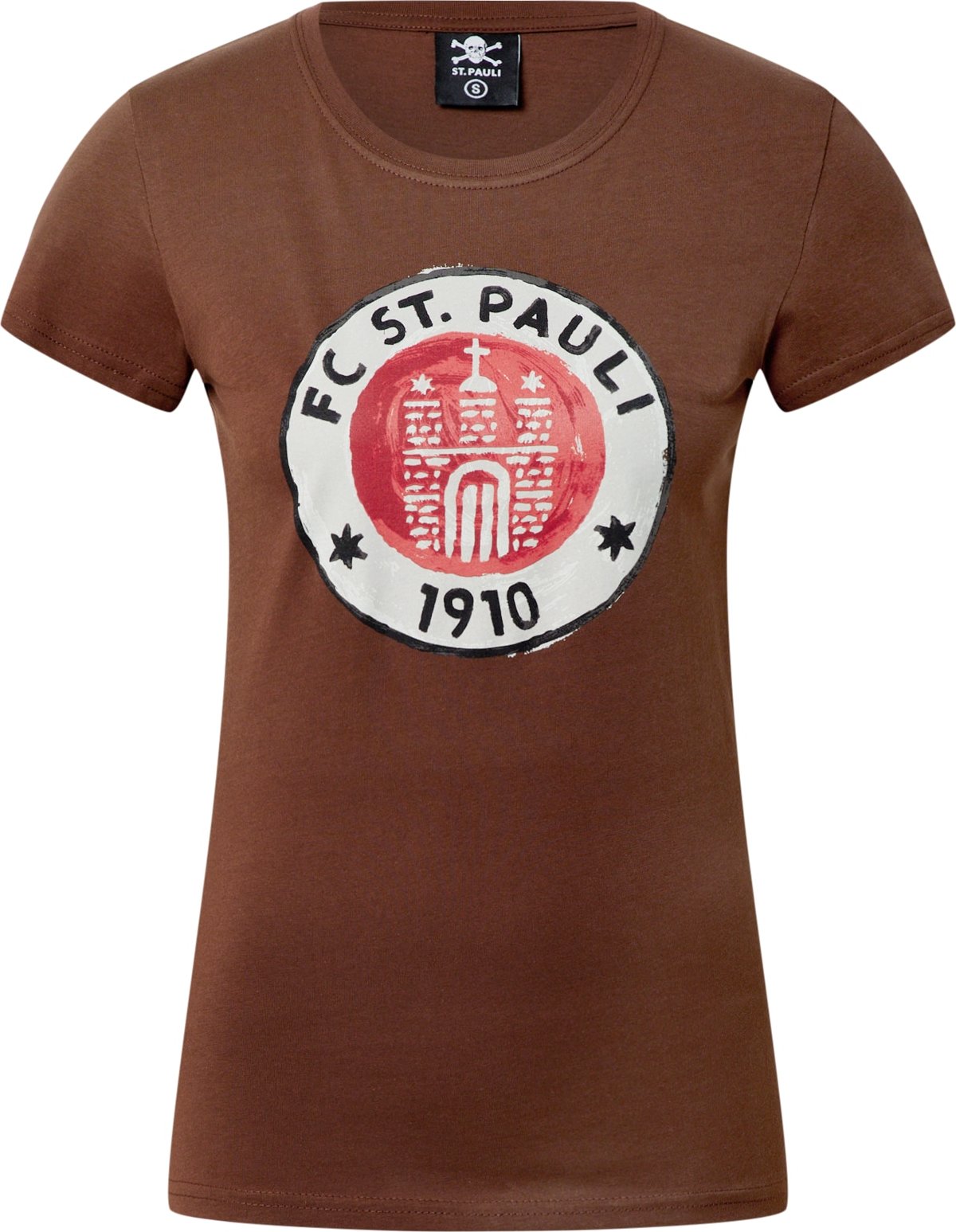 FC St. Pauli Tričko červená / hnědá / bílá