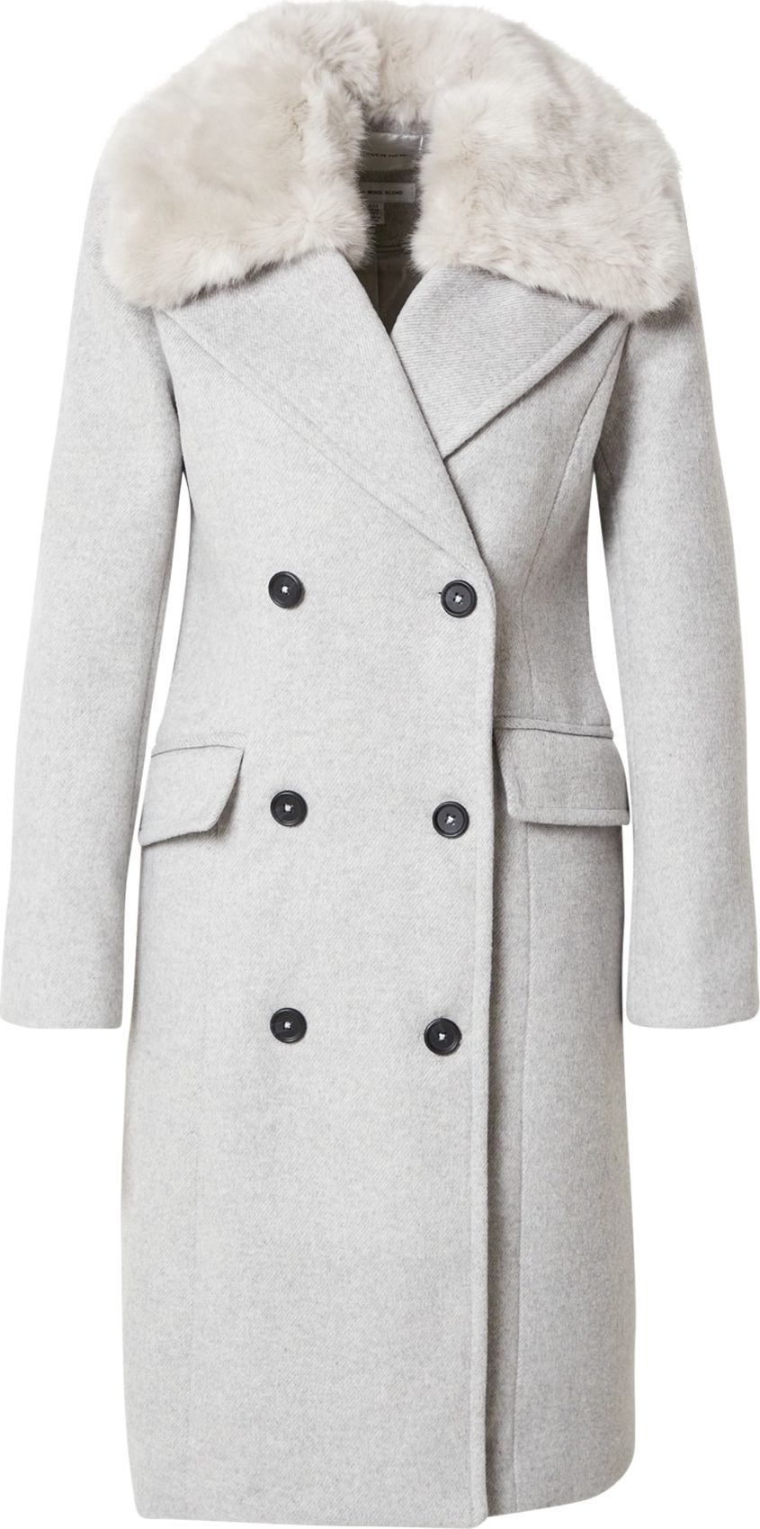 Forever New Zimní kabát 'OLIVIA' šedá