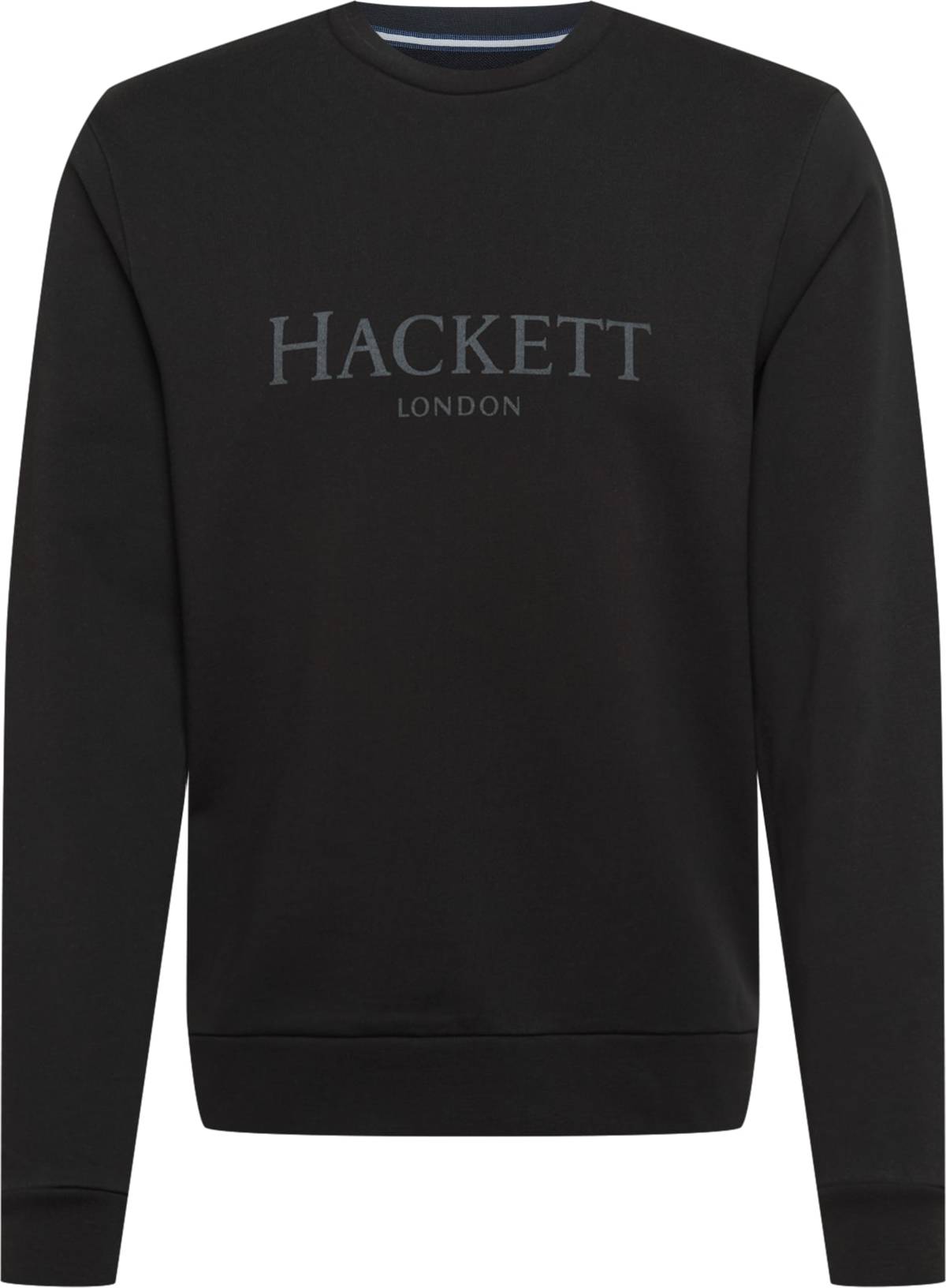 Hackett London Mikina černá / kámen