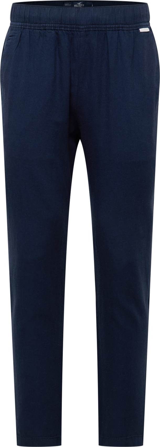 HOLLISTER Chino kalhoty noční modrá