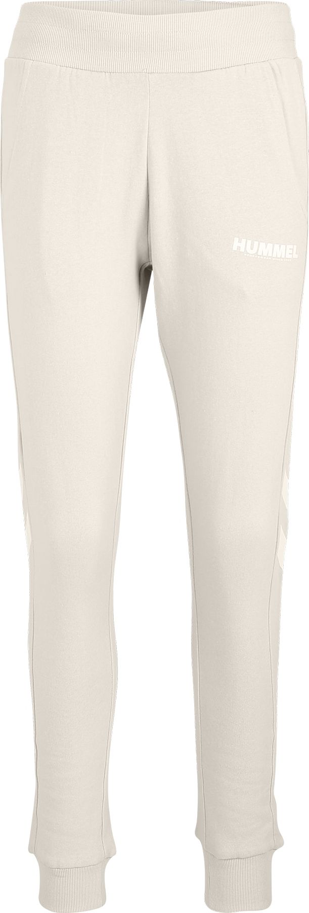 Hummel Sportovní kalhoty 'Legacy' béžová / bílá