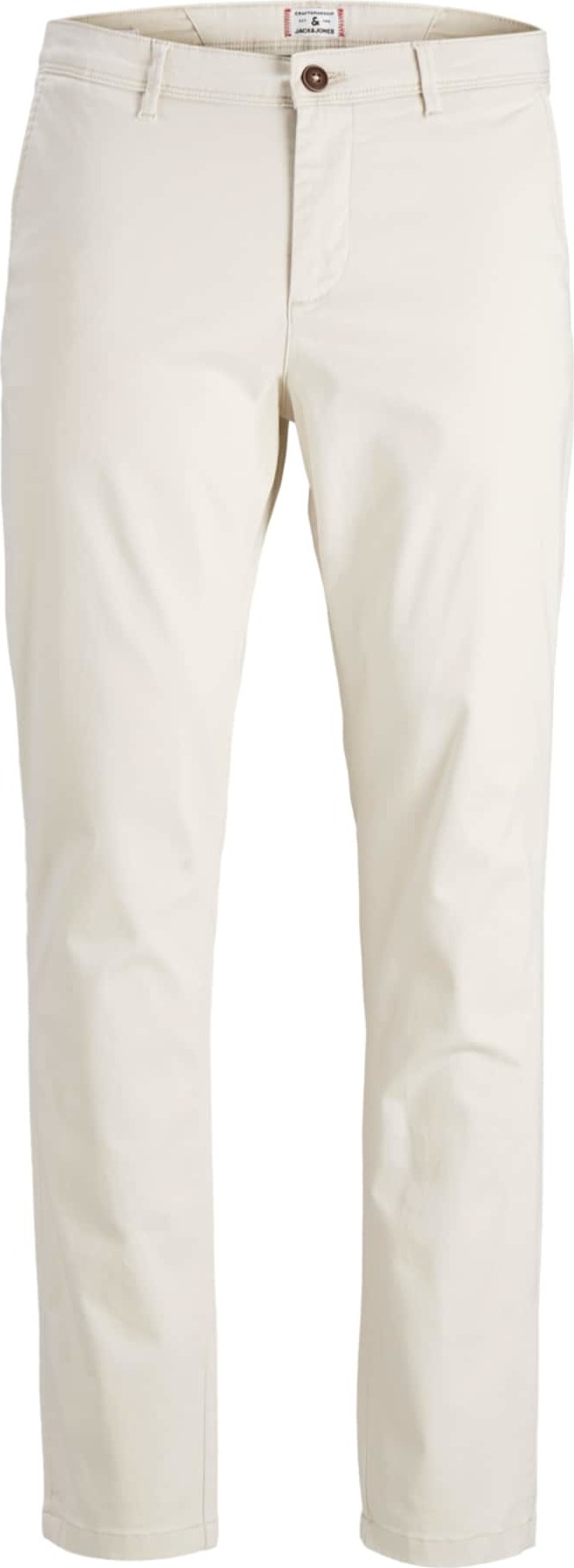 JACK & JONES Chino kalhoty 'Marco Bowie' krémová