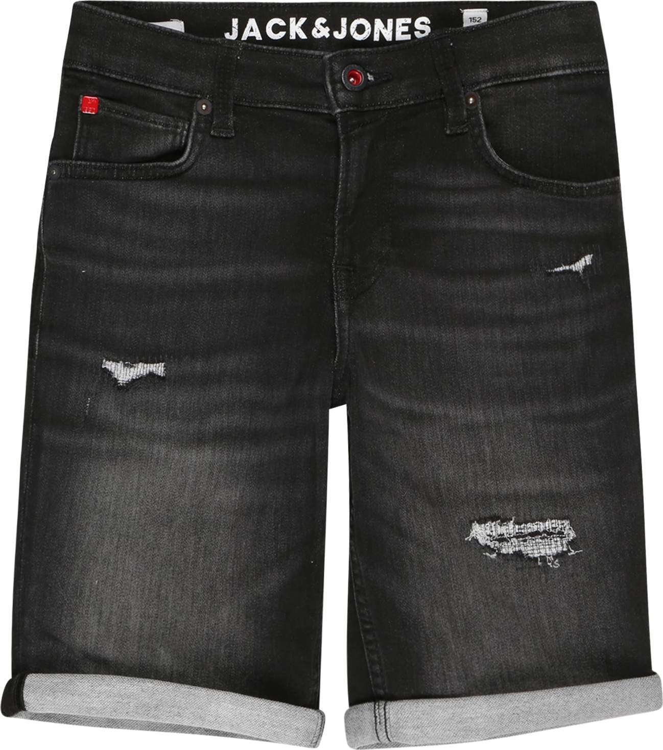 Jack & Jones Junior Džíny 'Rick' černá džínovina