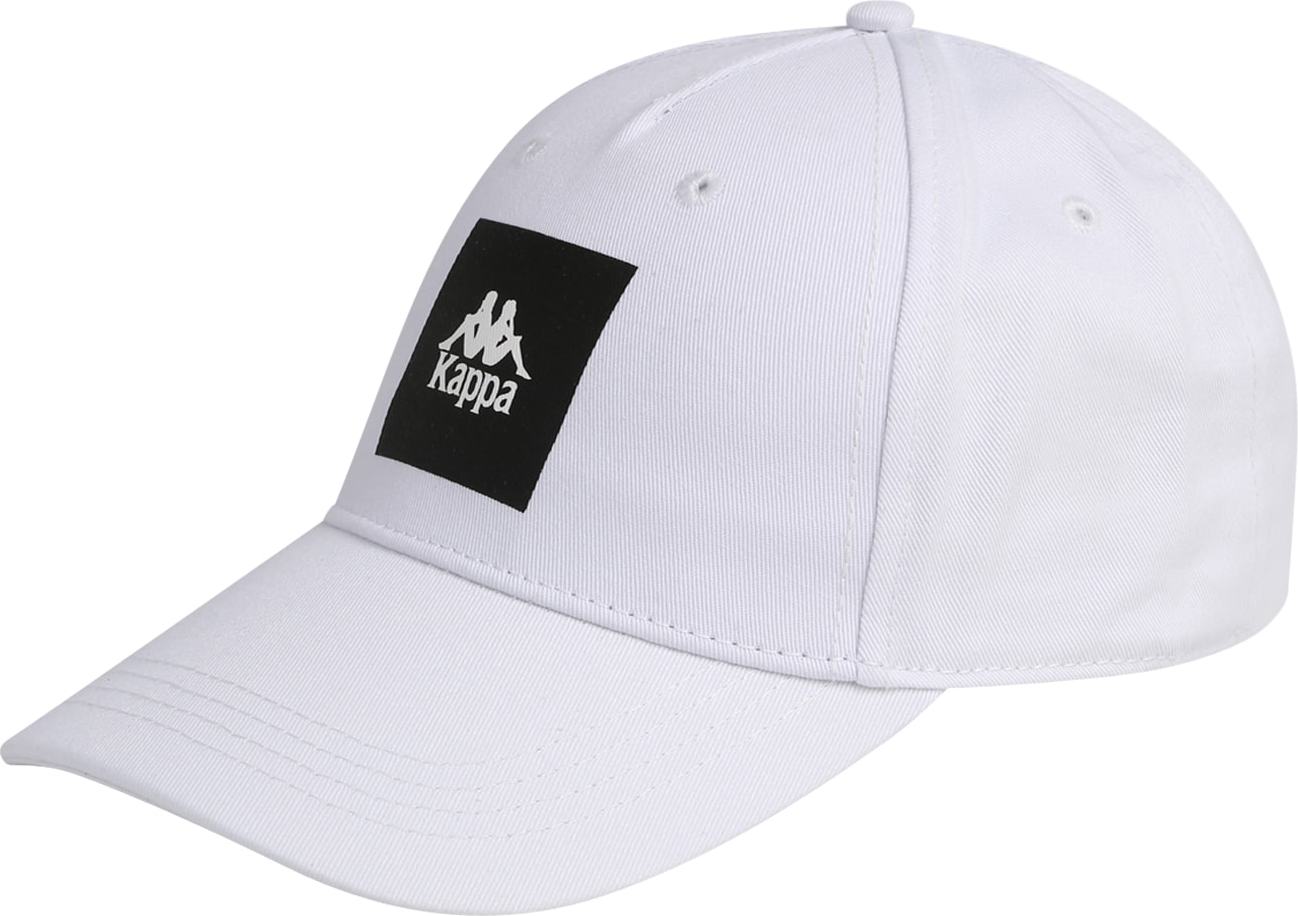 KAPPA Kšiltovka 'KAINO' bílá / černá