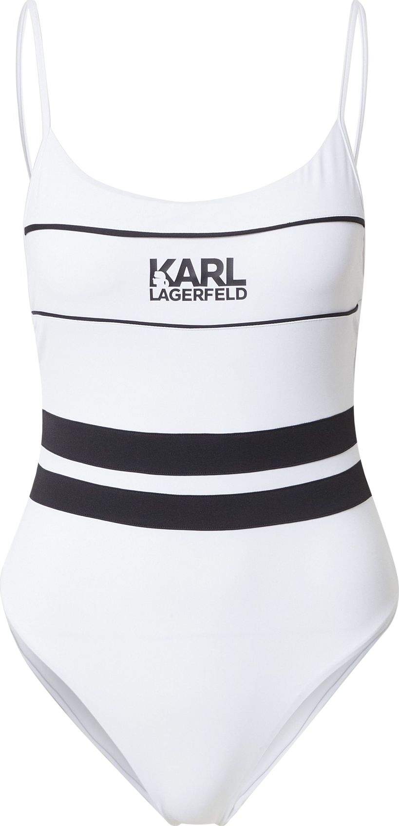 Karl Lagerfeld Plavky offwhite / černá