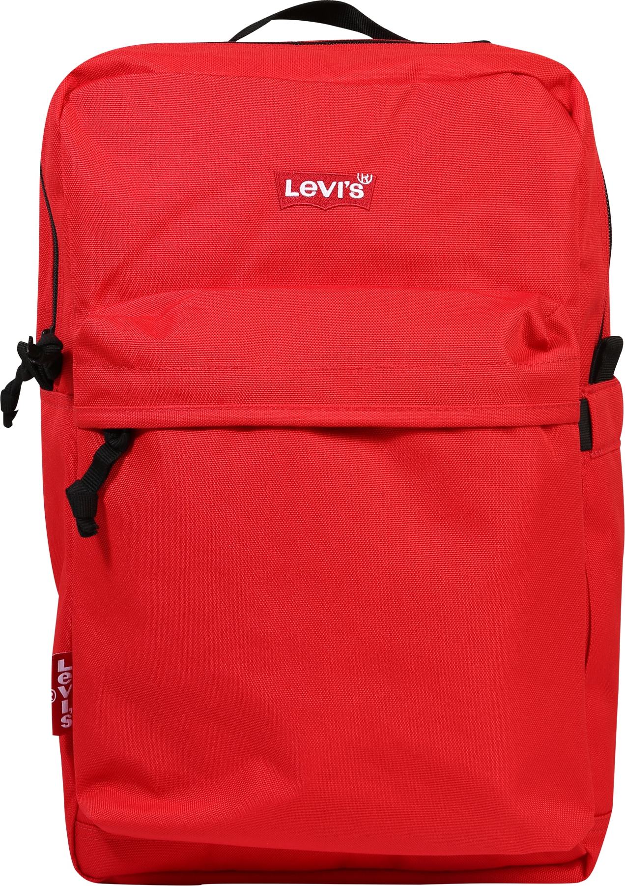 LEVI'S Batoh červená / bílá / černá