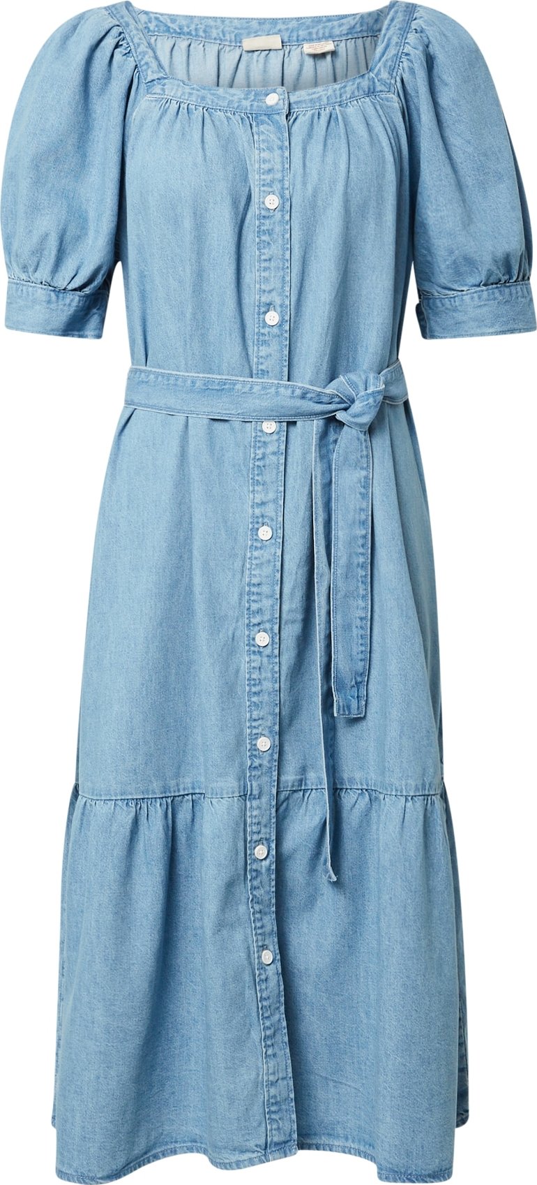 LEVI'S Košilové šaty 'MIKA' modrá džínovina