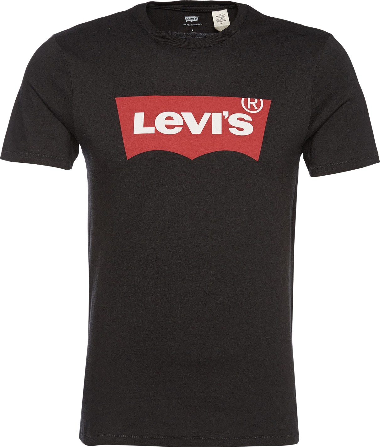 LEVI'S Tričko 'Graphic' černá / červená
