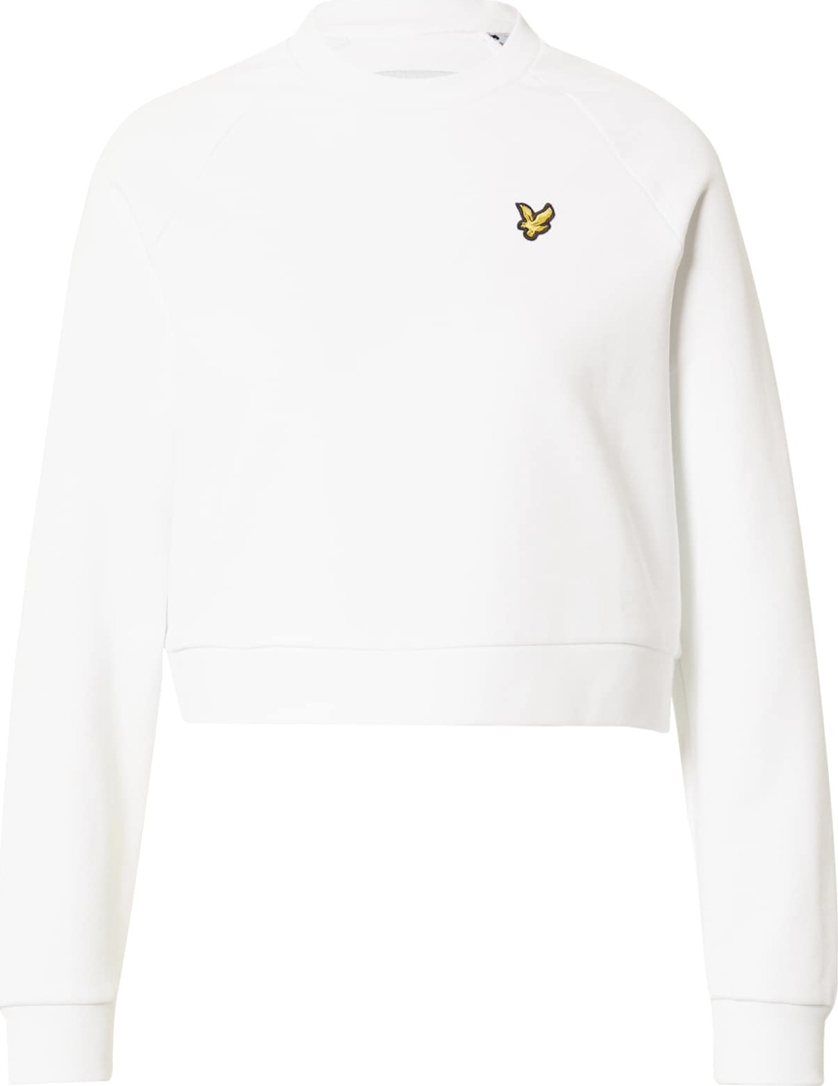 Lyle & Scott Mikina bílá / zlatě žlutá / černá