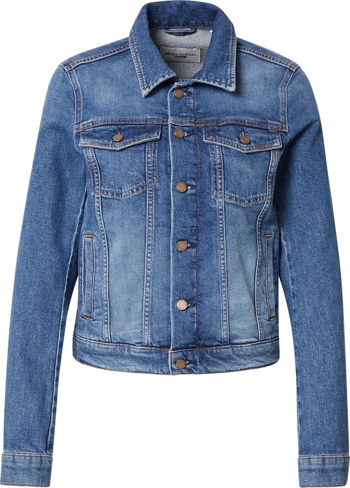 Marc O'Polo DENIM Přechodná bunda modrá džínovina