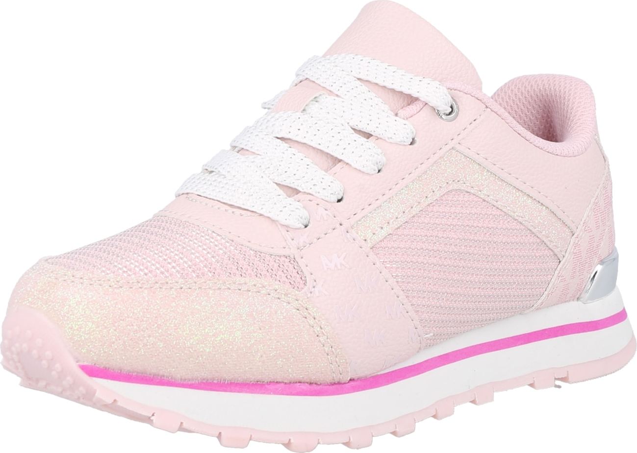 Michael Kors Kids Tenisky 'Billie' stříbrná / růžová