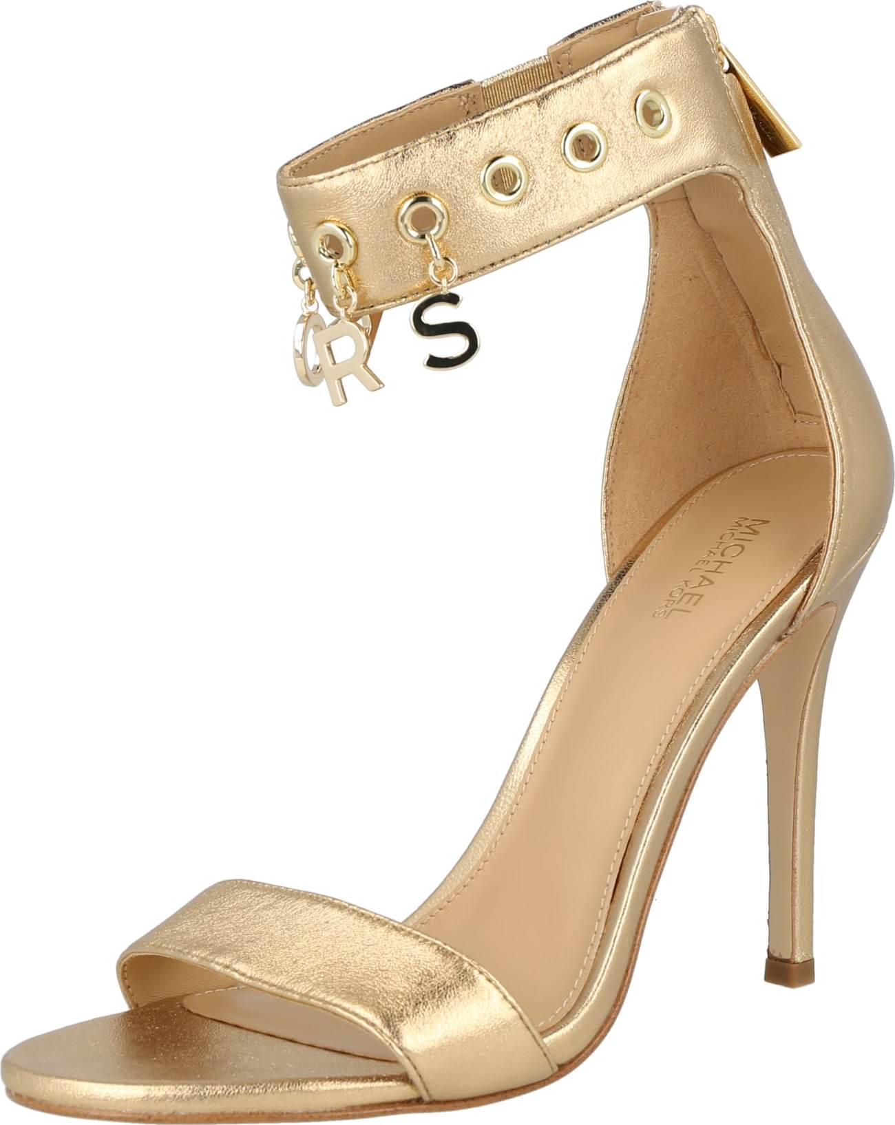 MICHAEL Michael Kors Páskové sandály 'KELLI' zlatá