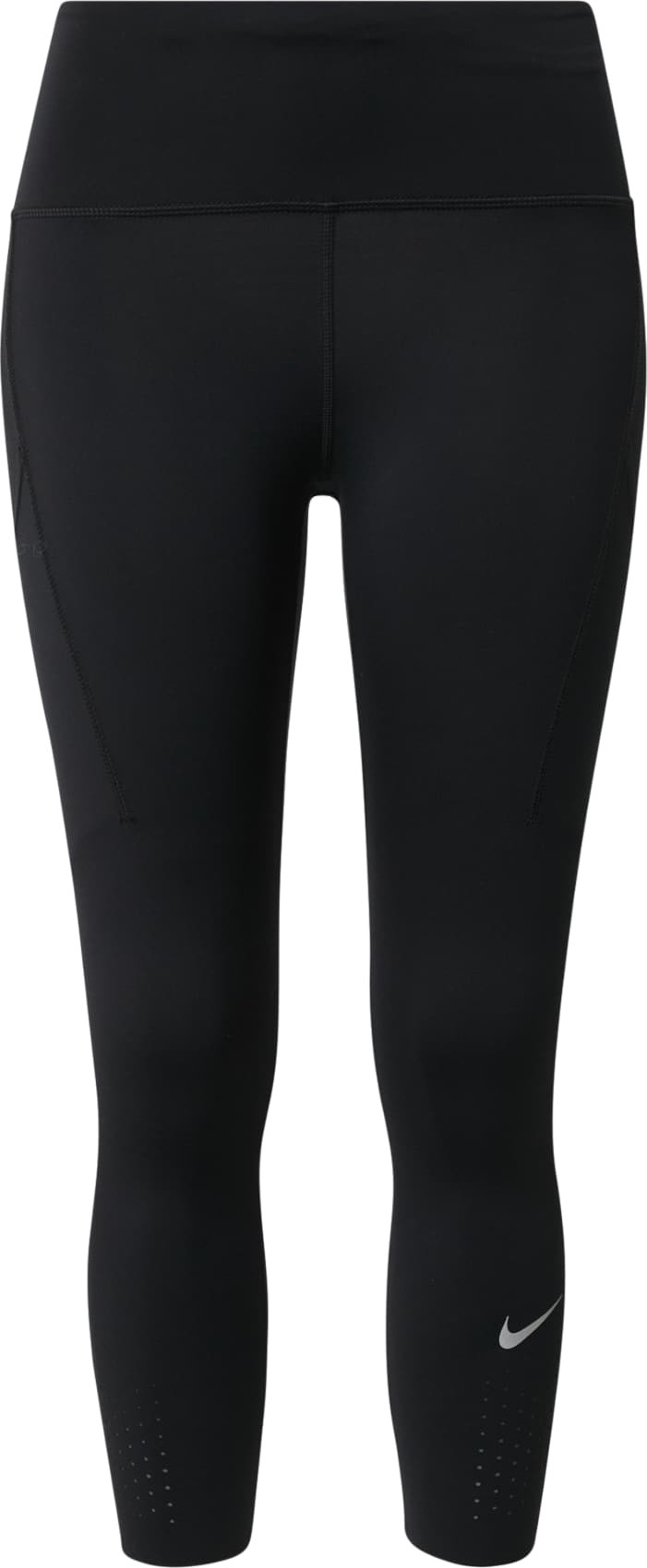 NIKE Sportovní kalhoty 'Epic Luxe' černá / světle šedá
