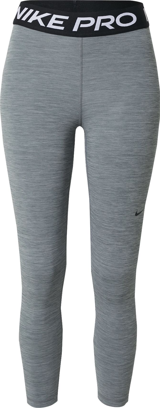 NIKE Sportovní kalhoty šedá / černá / bílá