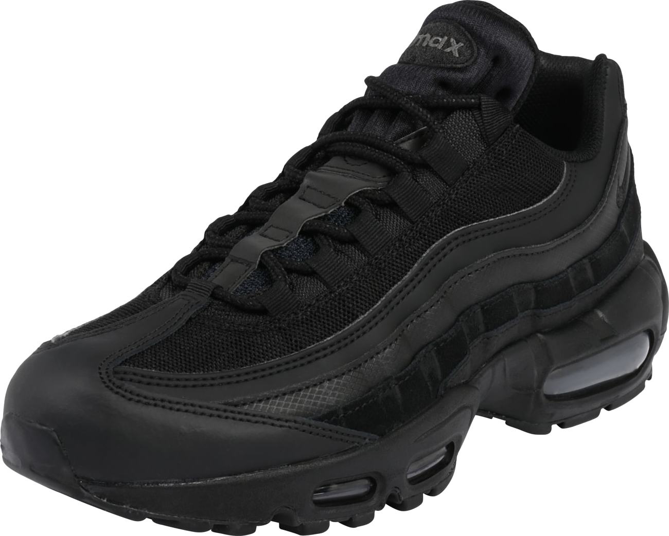 Nike Sportswear Tenisky tmavě šedá / černá