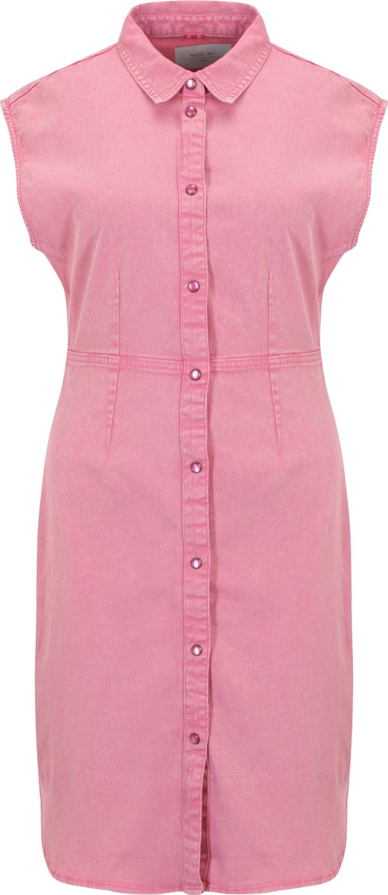 Noisy May Tall Košilové šaty 'ALBERTA' světle růžová