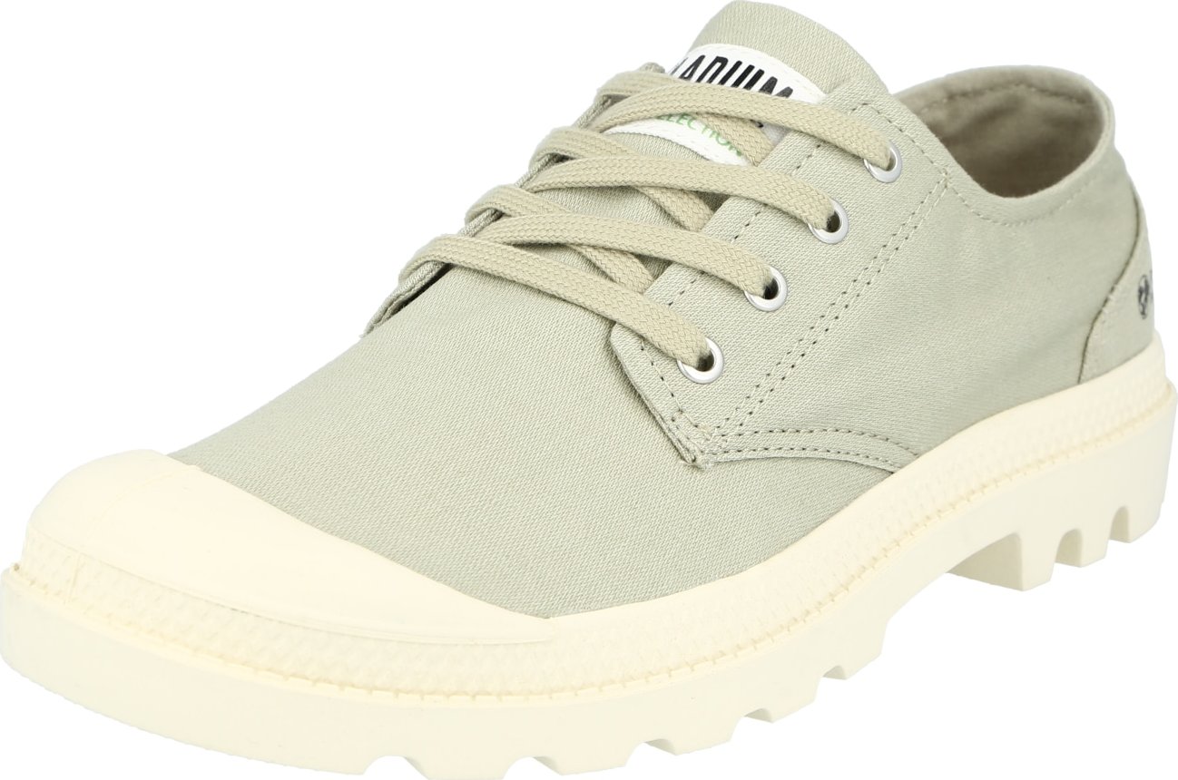 Palladium Tenisky 'PAMPA' bílá / černá / světle šedá