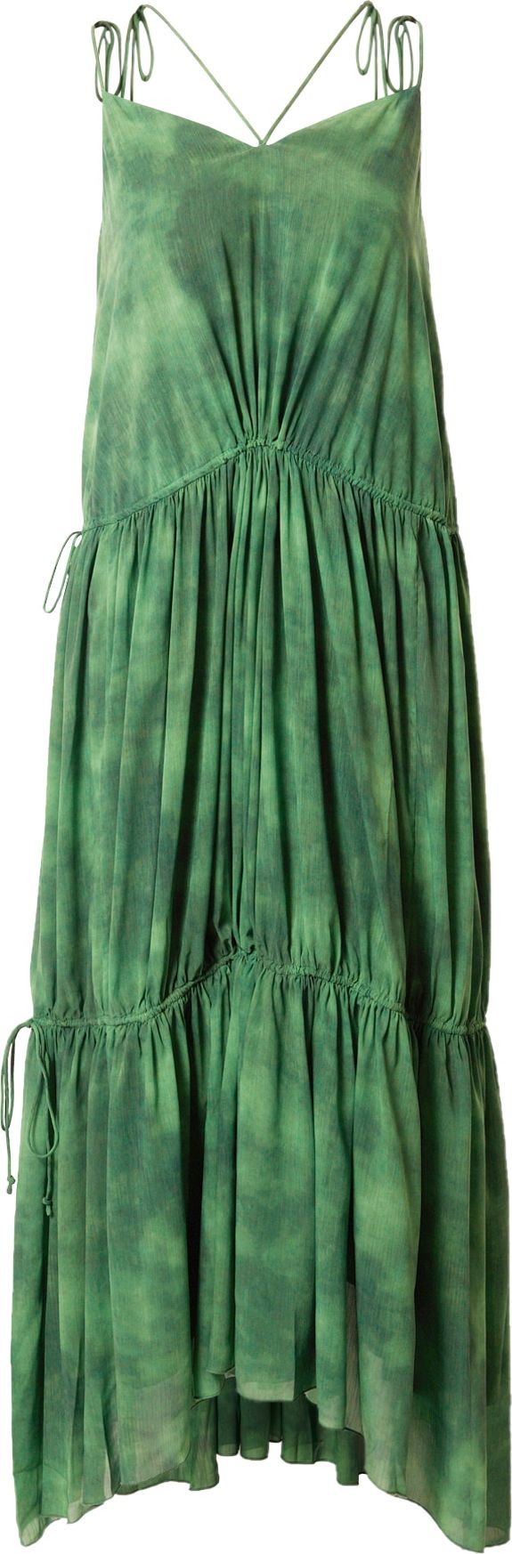 PATRIZIA PEPE Letní šaty zelená / tmavě zelená