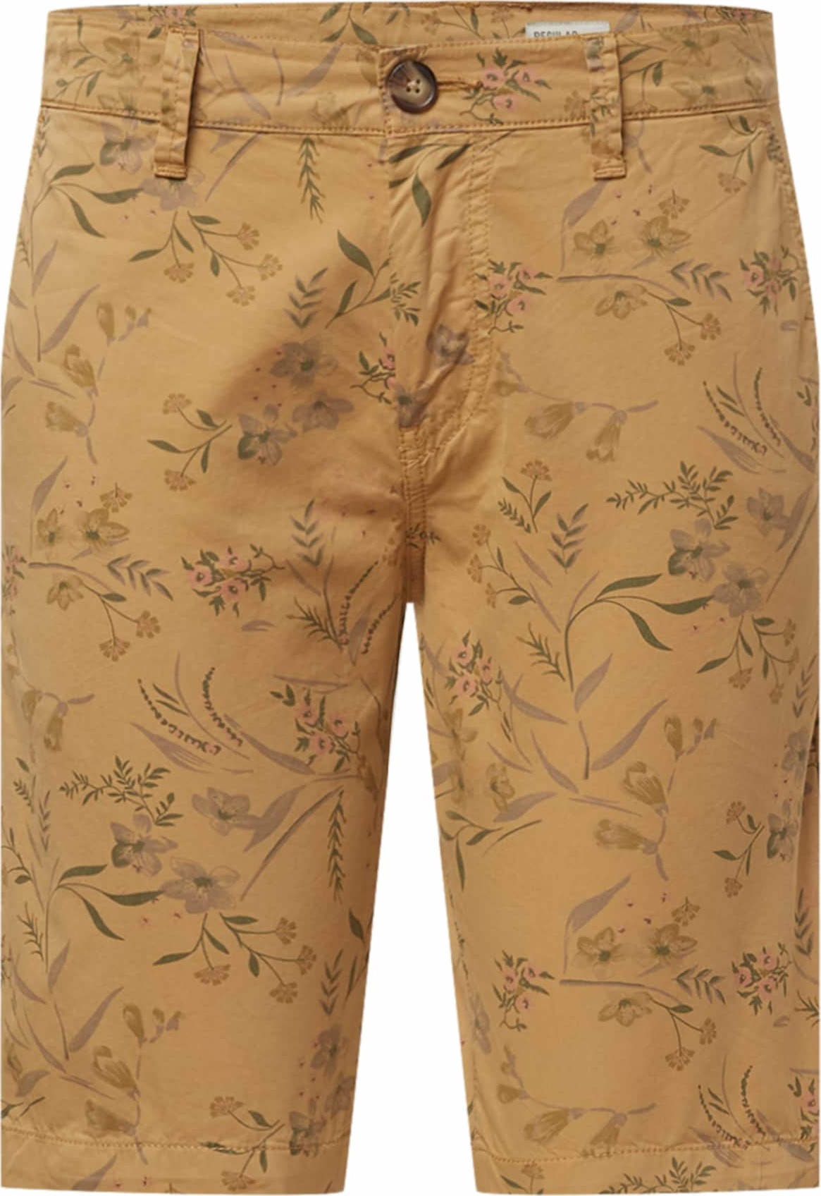 Pepe Jeans Chino kalhoty 'MC QUEEN' písková / khaki / růžová / rákos