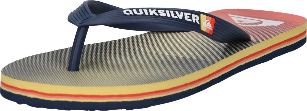 QUIKSILVER Žabky 'MOLOKAI MASSIVE' námořnická modř / bílá