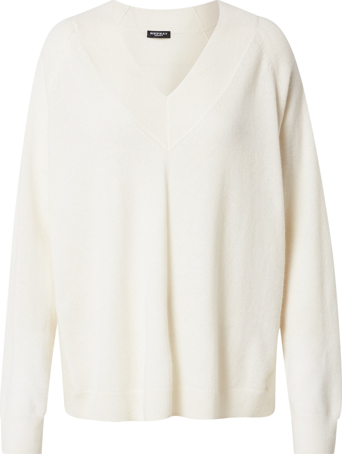 REPEAT Cashmere Svetr béžový melír