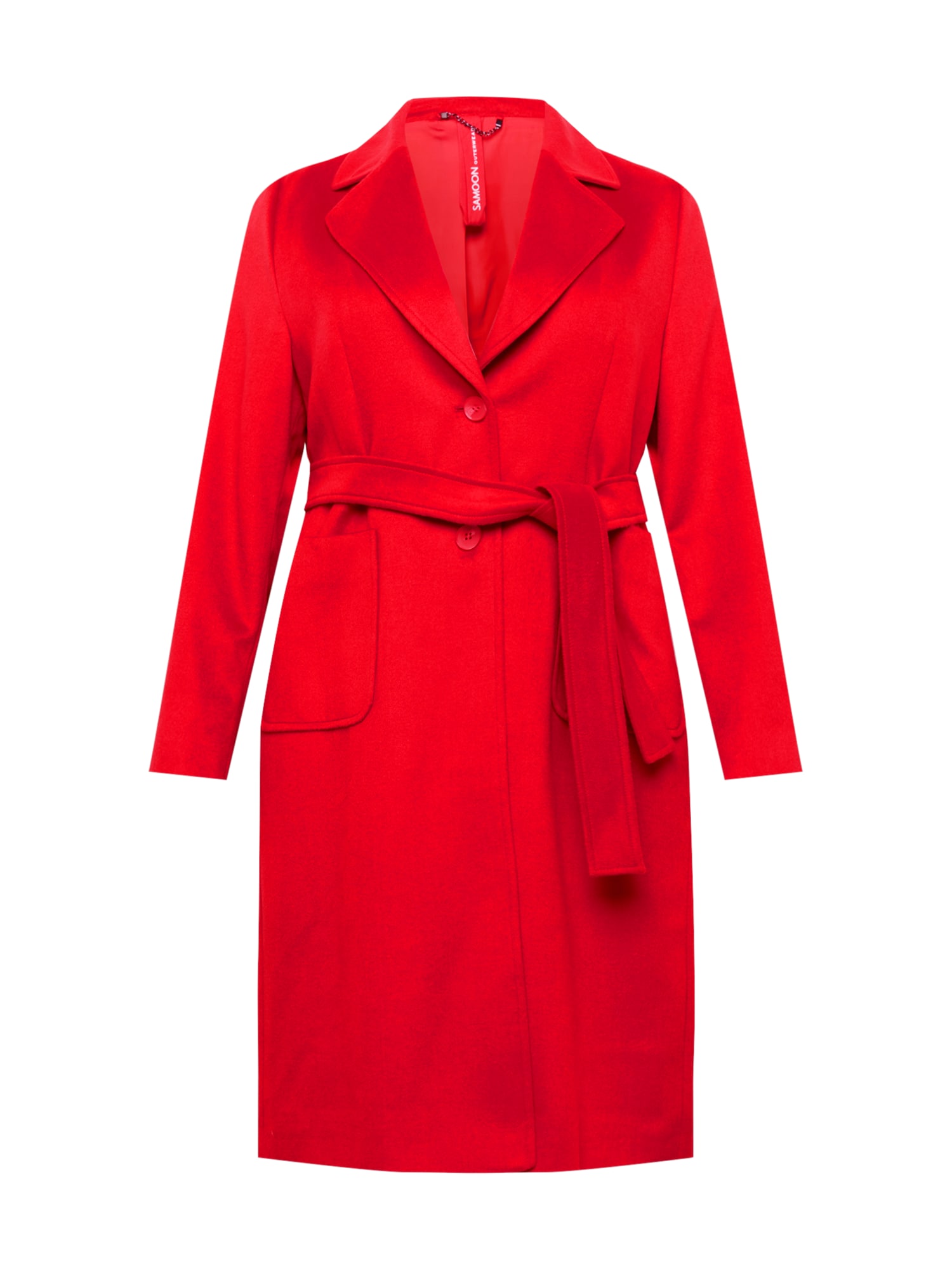 SAMOON Přechodný kabát červená