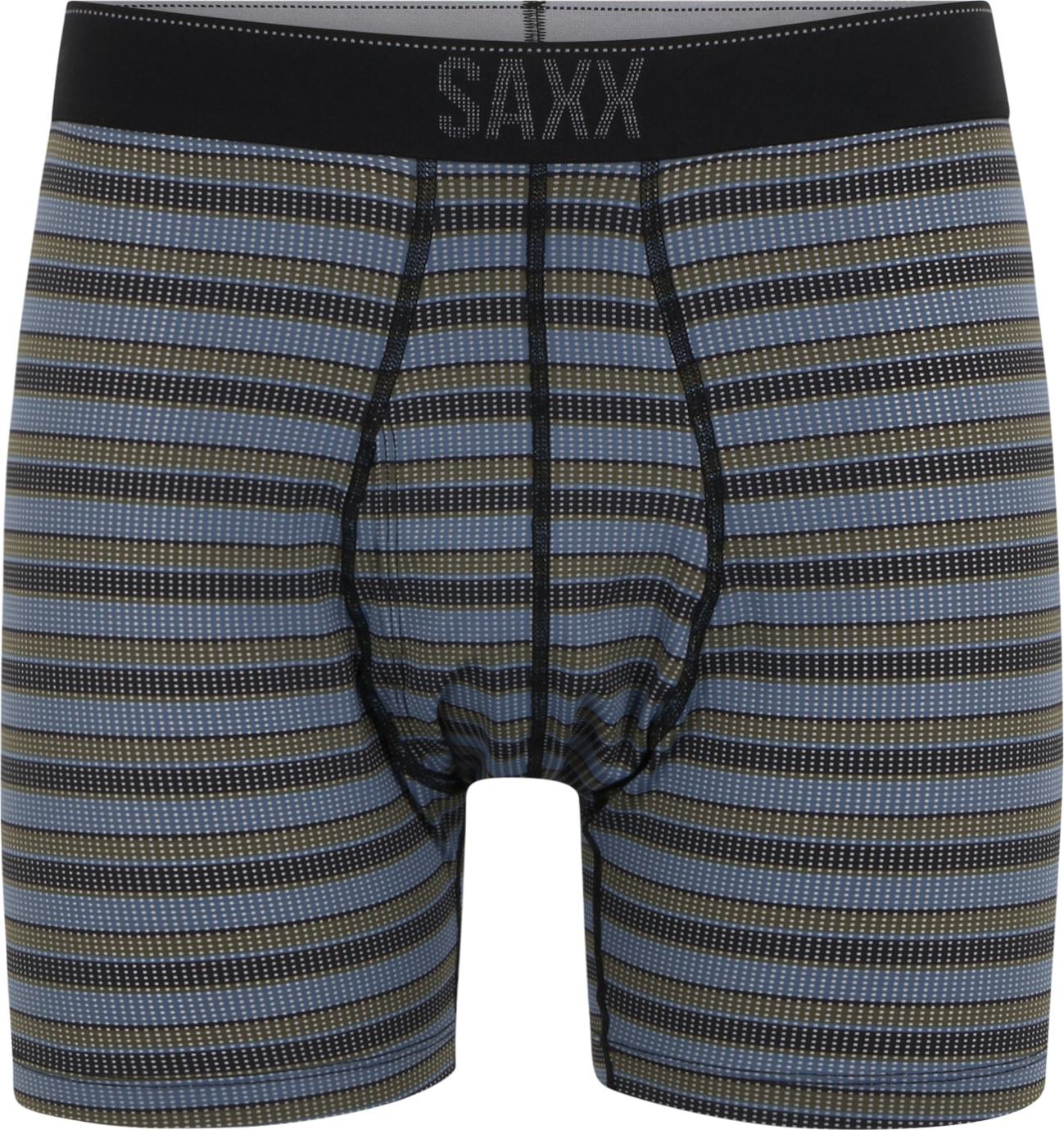 SAXX Boxerky 'QUEST' chladná modrá / námořnická modř / černá / olivová