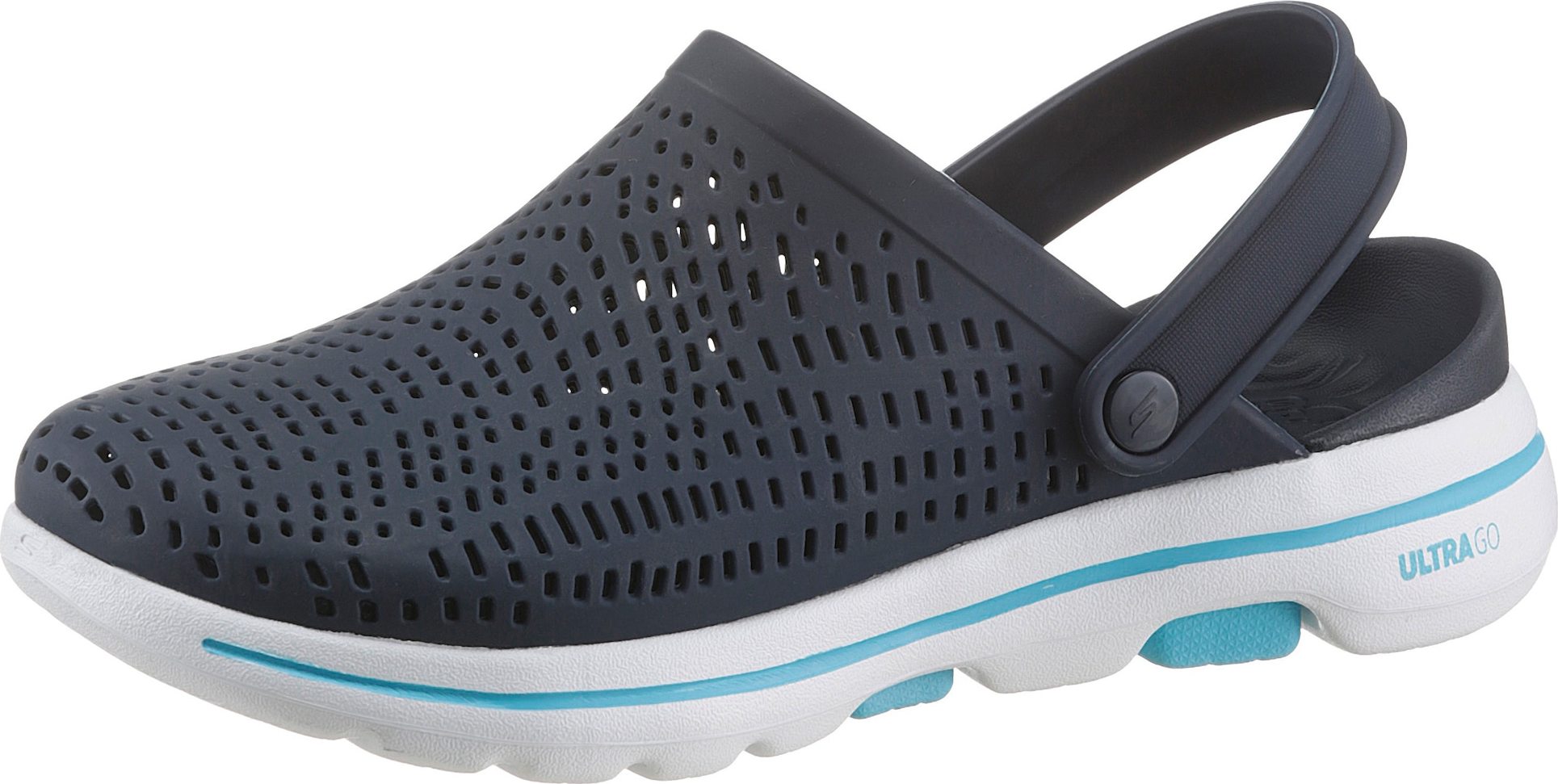 SKECHERS Pantofle 'Go Walk' noční modrá