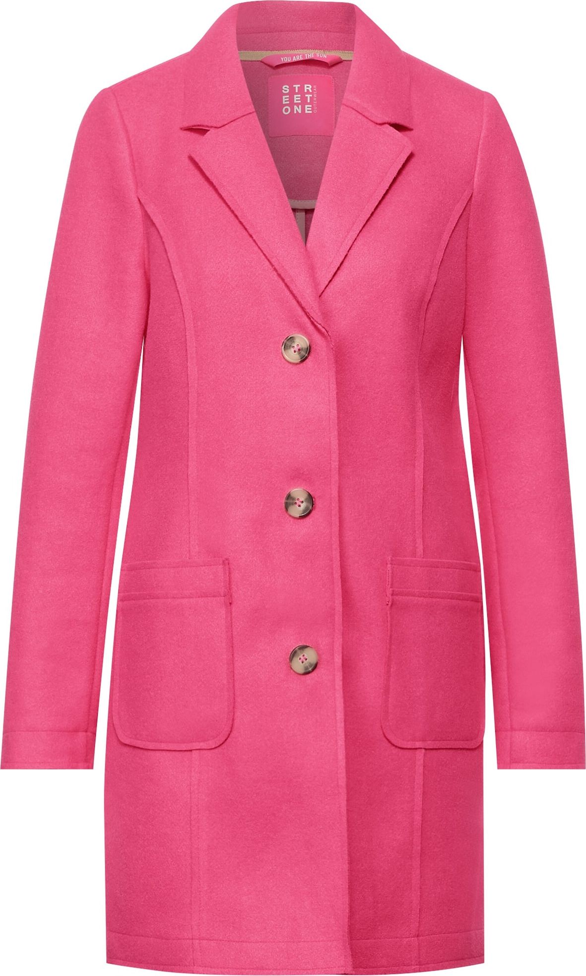 STREET ONE Přechodný kabát pink