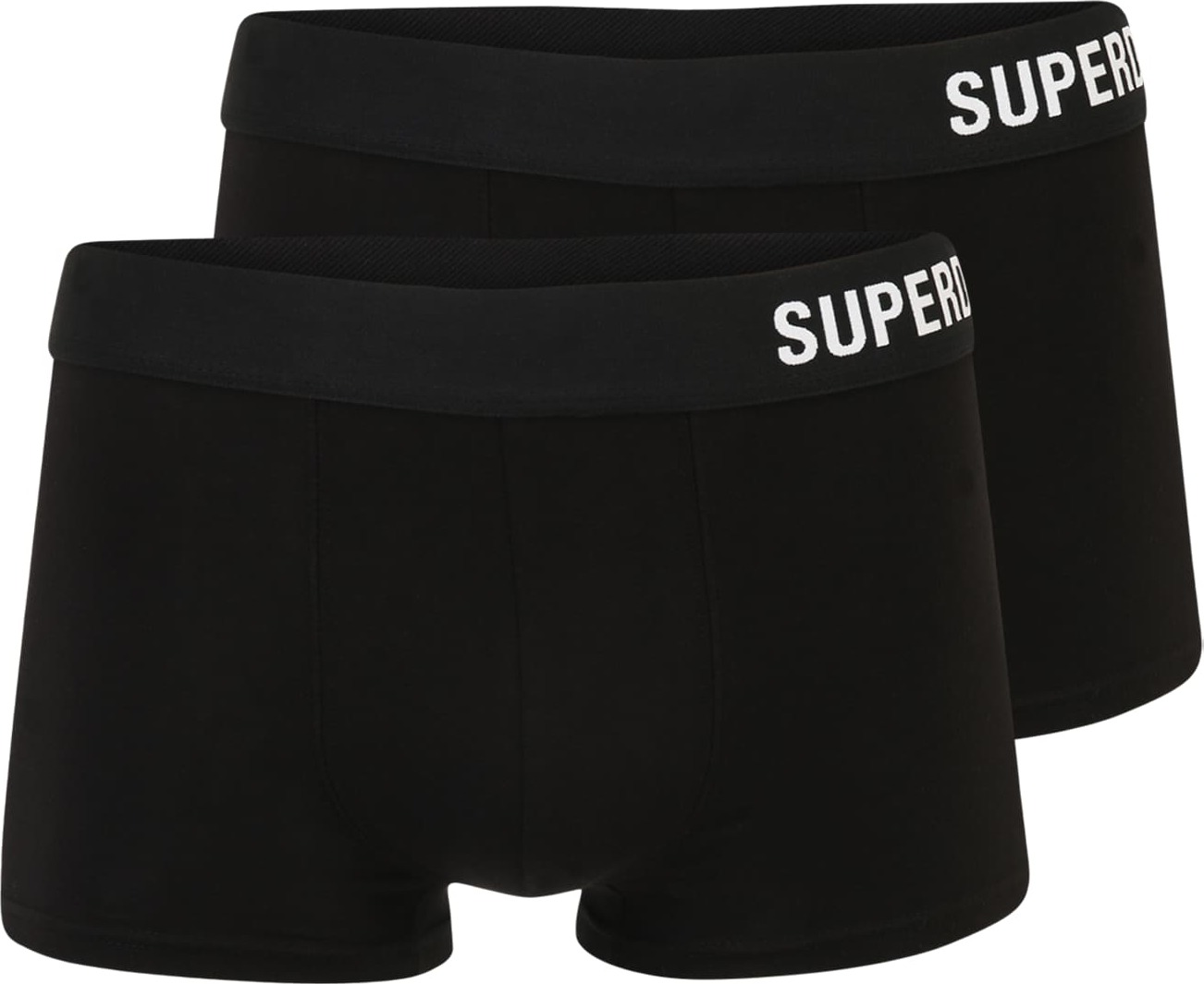 Superdry Boxerky černá / bílá