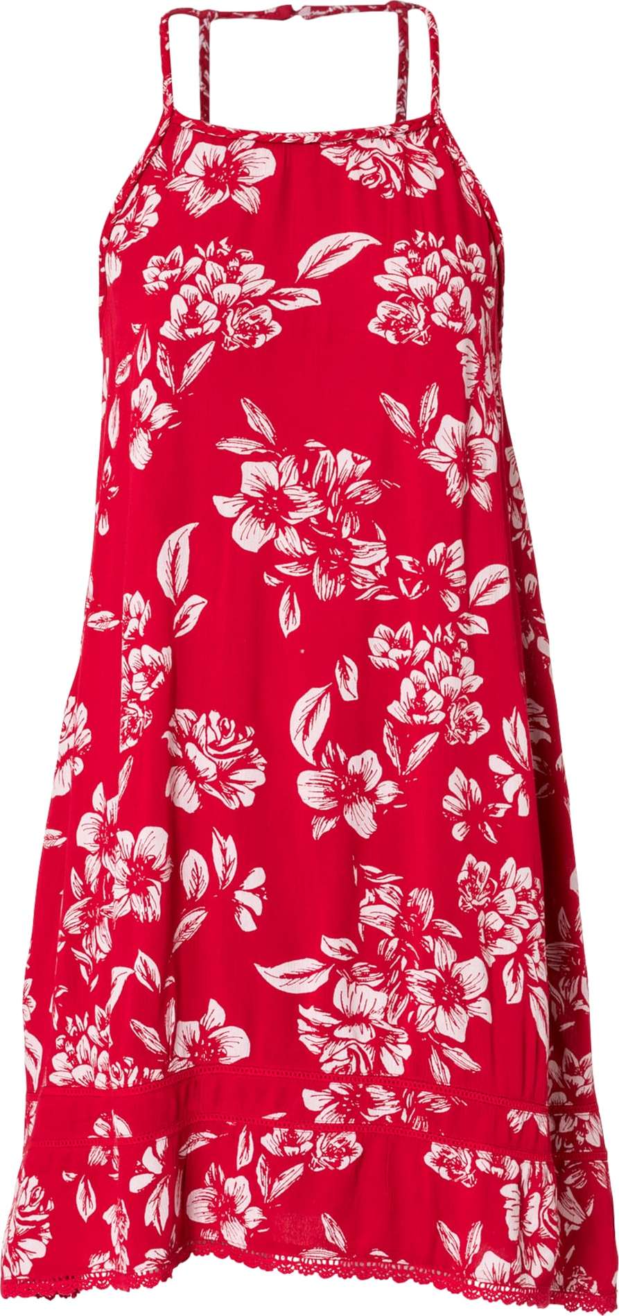 Superdry Letní šaty červená / bílá