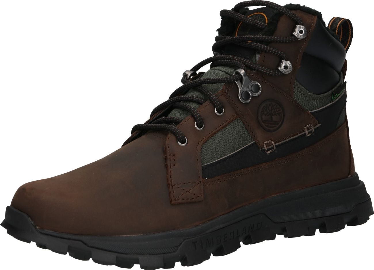 TIMBERLAND Kozačky 'Treeline' tmavě hnědá / šedá / černá