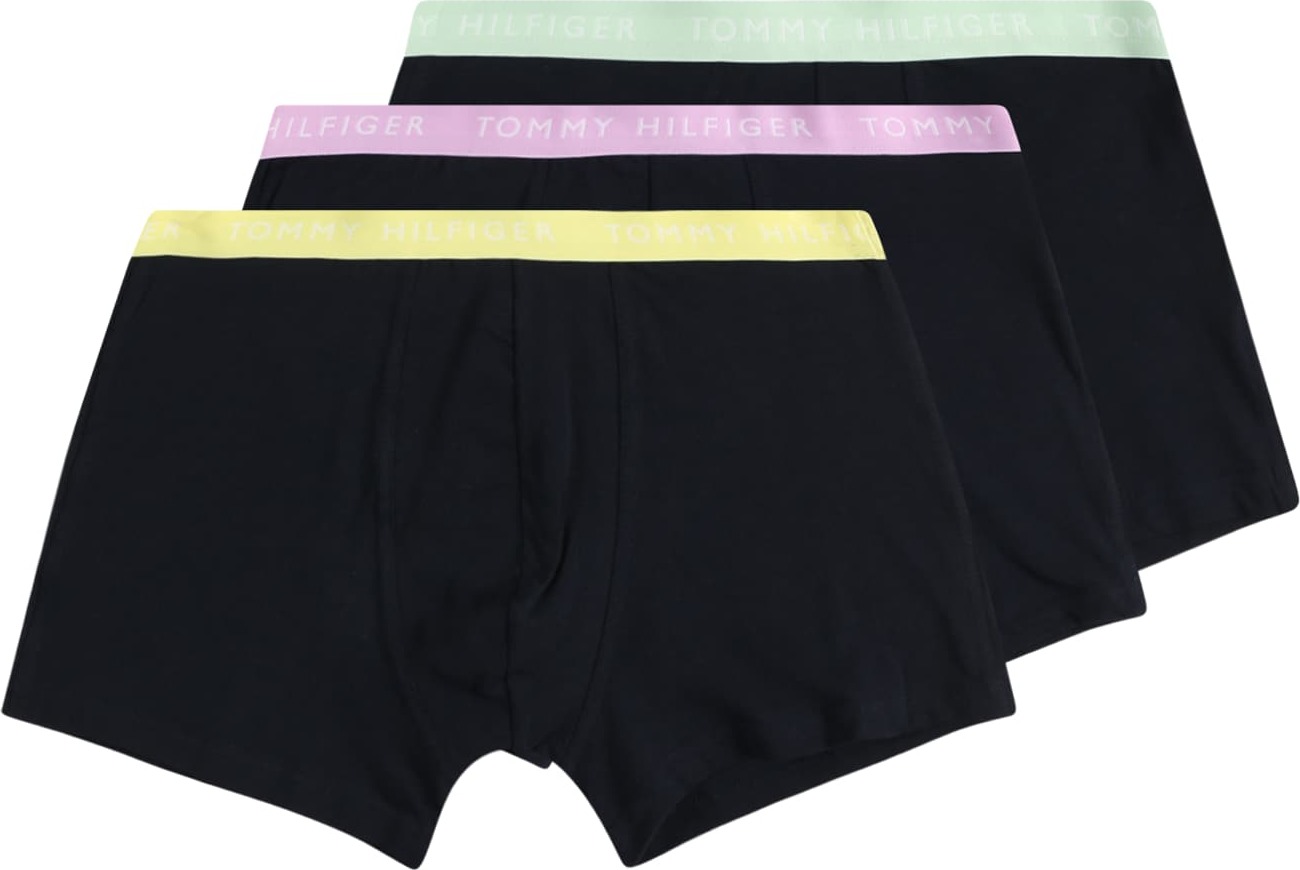 Tommy Hilfiger Underwear Boxerky noční modrá / žlutá / fialová / mátová