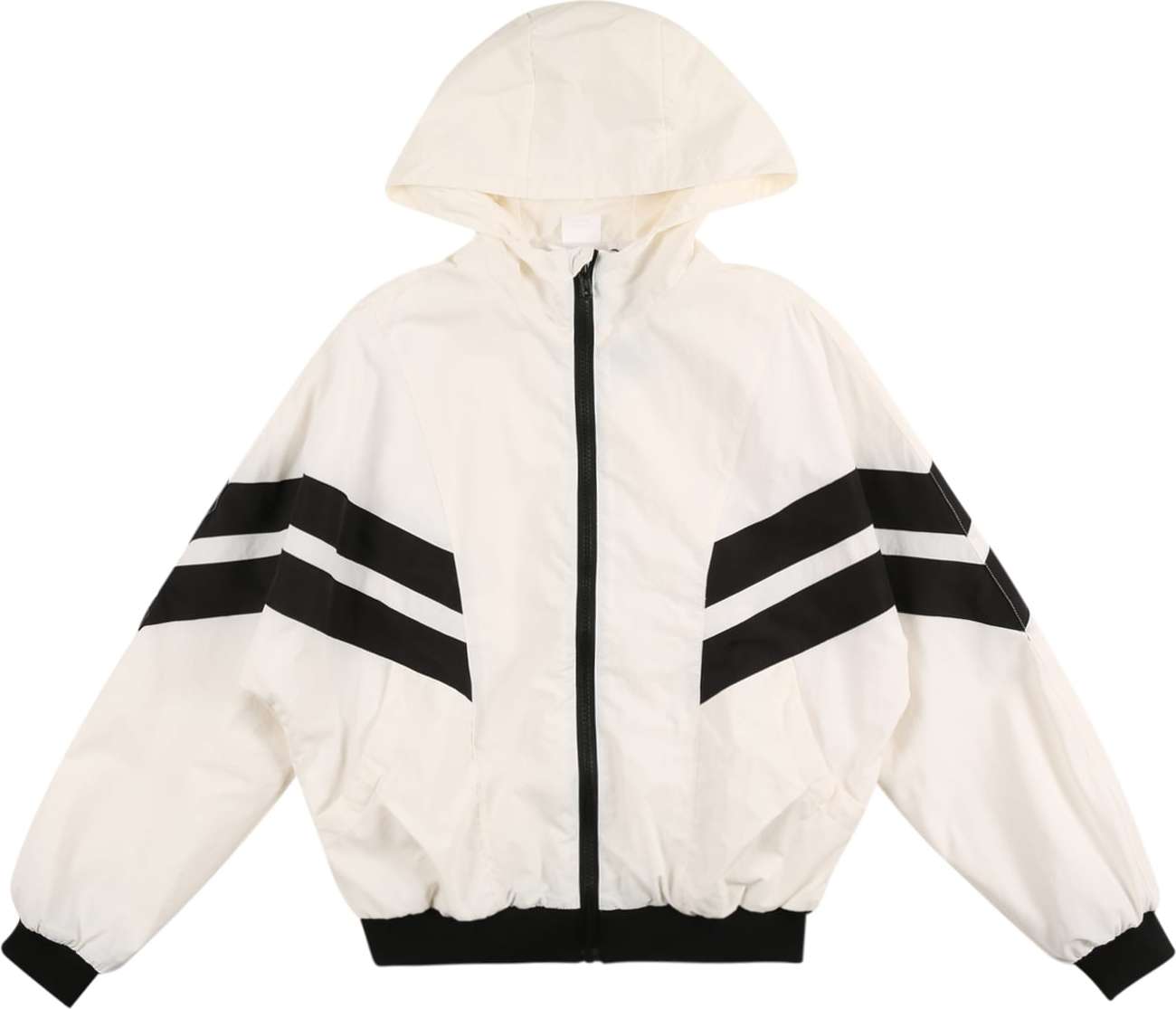 Urban Classics Kids Přechodná bunda bílá / černá