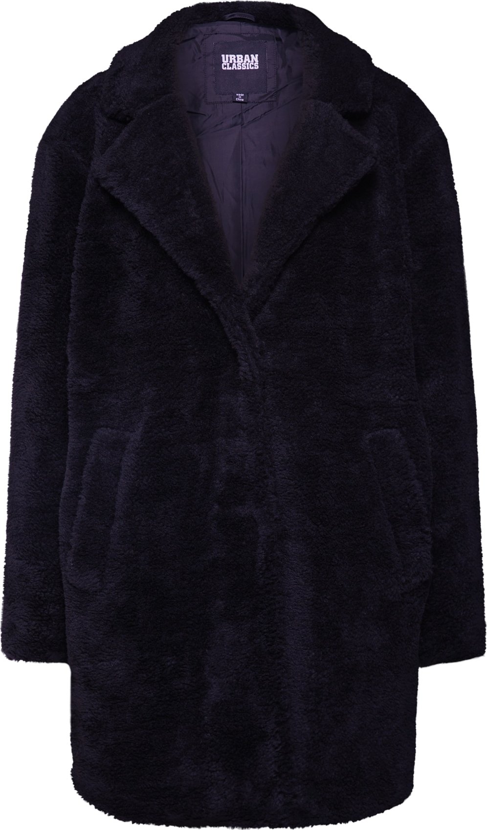 Urban Classics Přechodný kabát 'Sherpa' černá