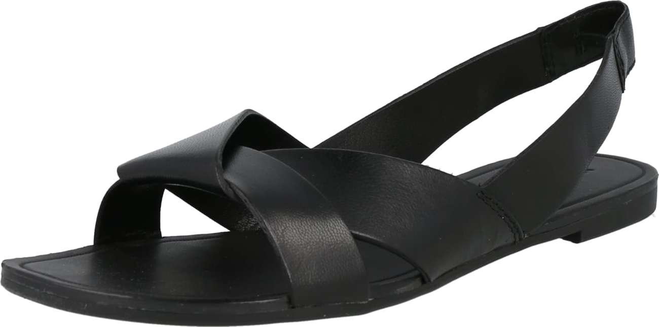 VAGABOND SHOEMAKERS Páskové sandály 'Tia' černá