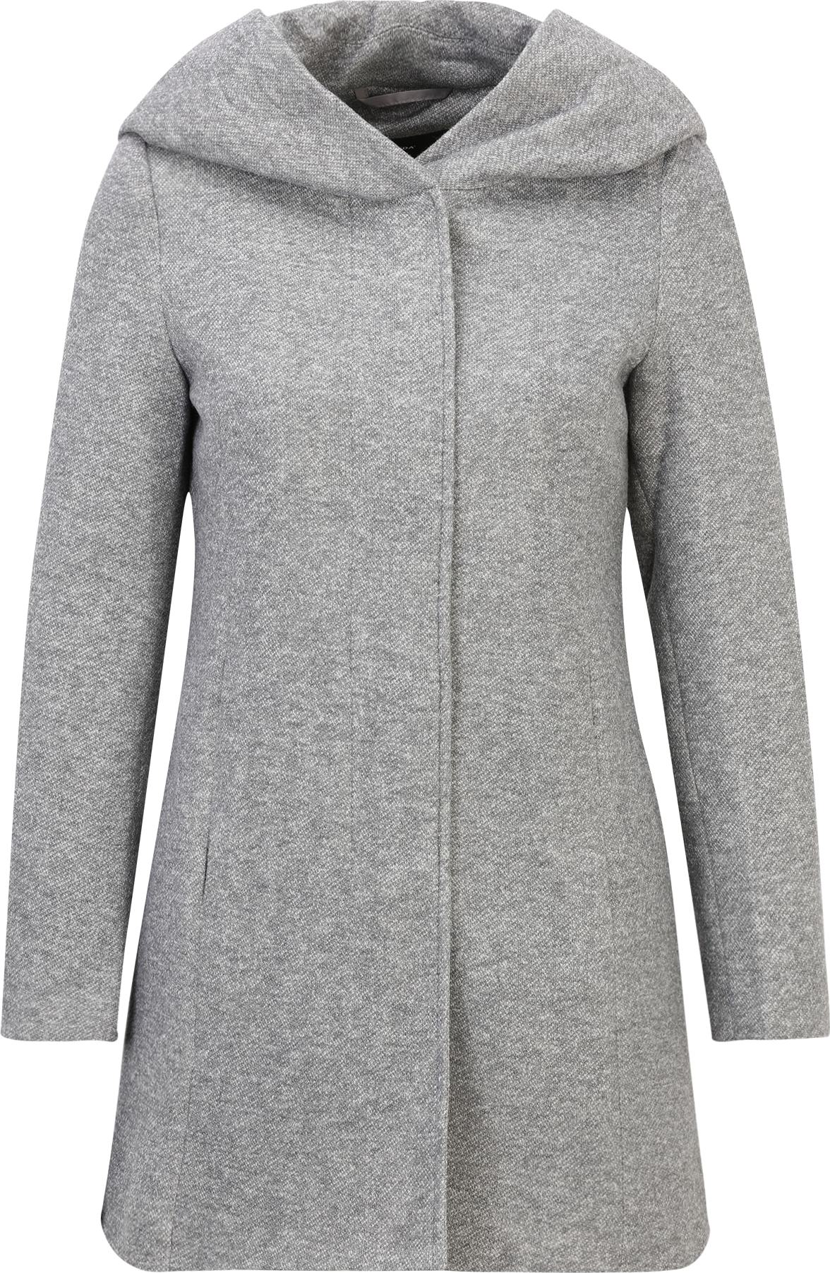 Vero Moda Petite Přechodný kabát 'VERODONA' šedý melír