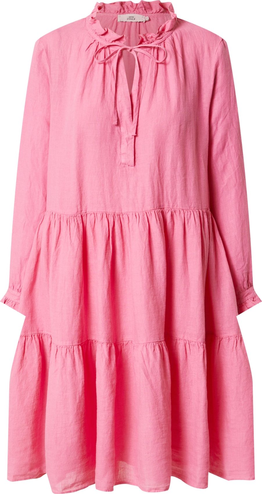 0039 Italy Košilové šaty 'Milly' světle růžová