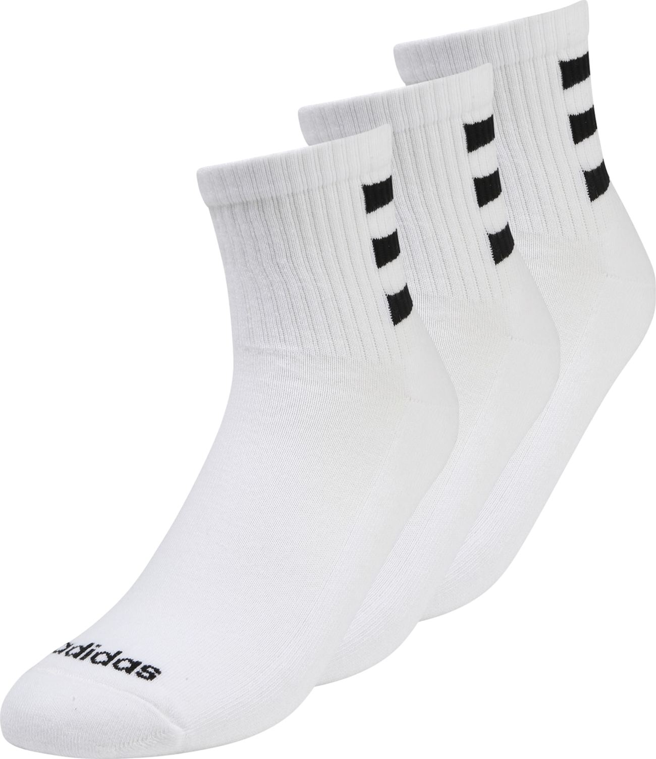 ADIDAS PERFORMANCE Sportovní ponožky bílá / černá