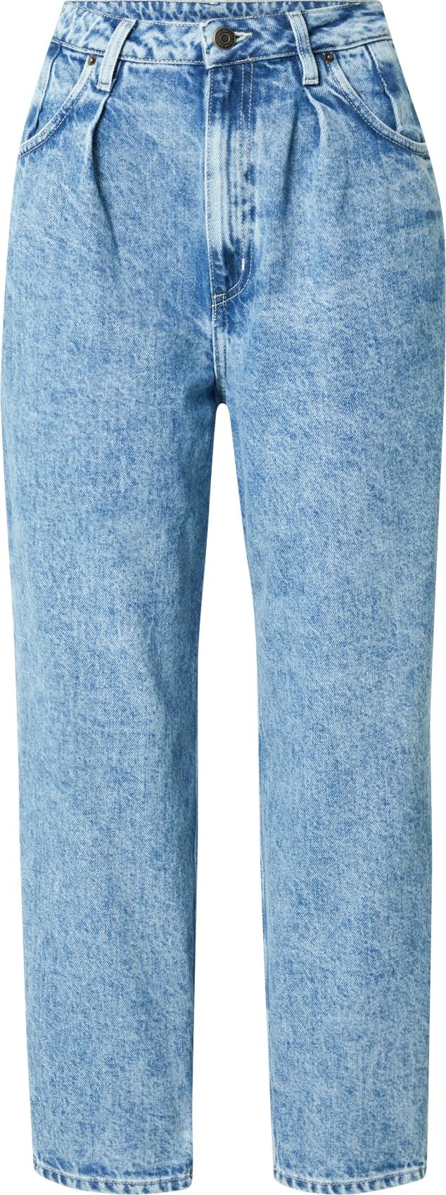 AMERICAN VINTAGE Džíny se sklady v pase 'JOYBIRD' modrá džínovina