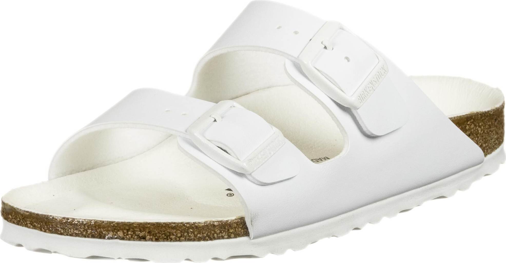 BIRKENSTOCK Pantofle 'Arizona' přírodní bílá