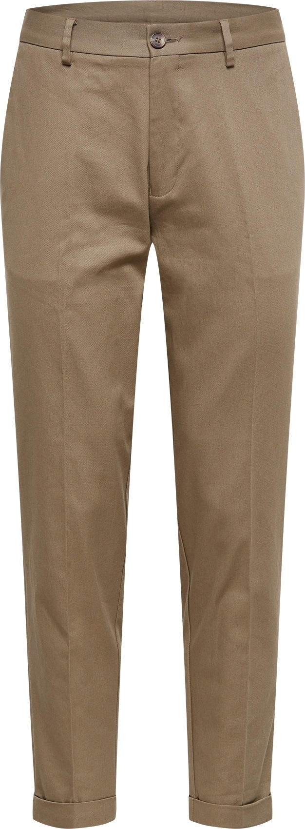 BURTON MENSWEAR LONDON Kalhoty s puky khaki