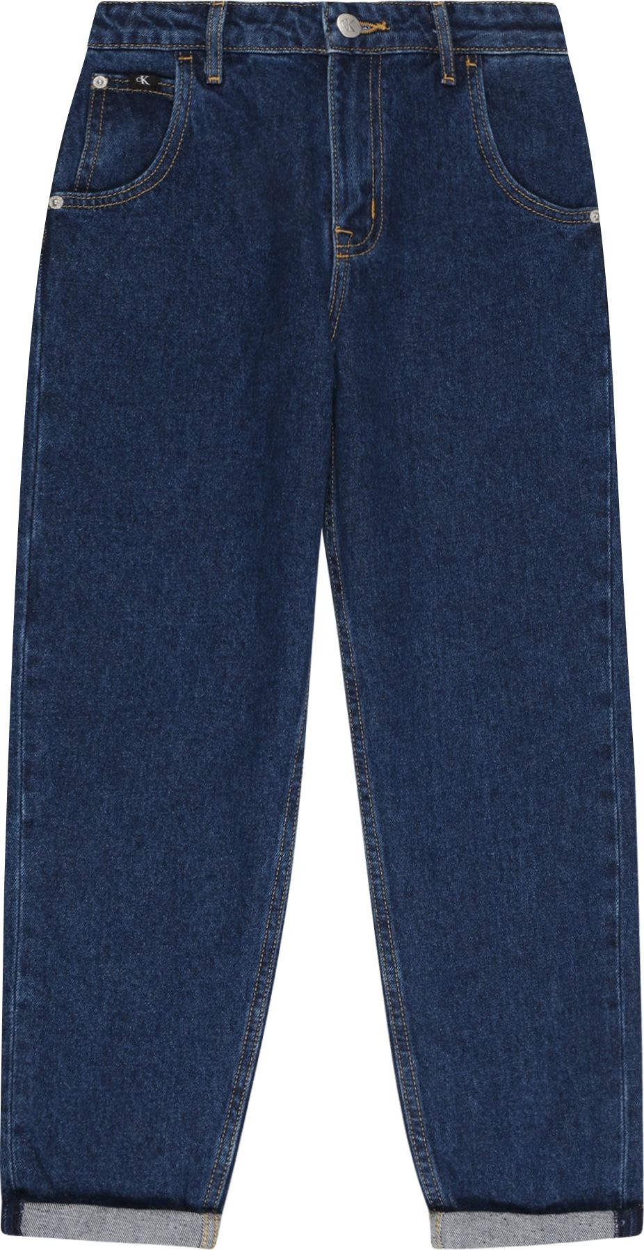 Calvin Klein Jeans Džíny 'BARREL' modrá džínovina