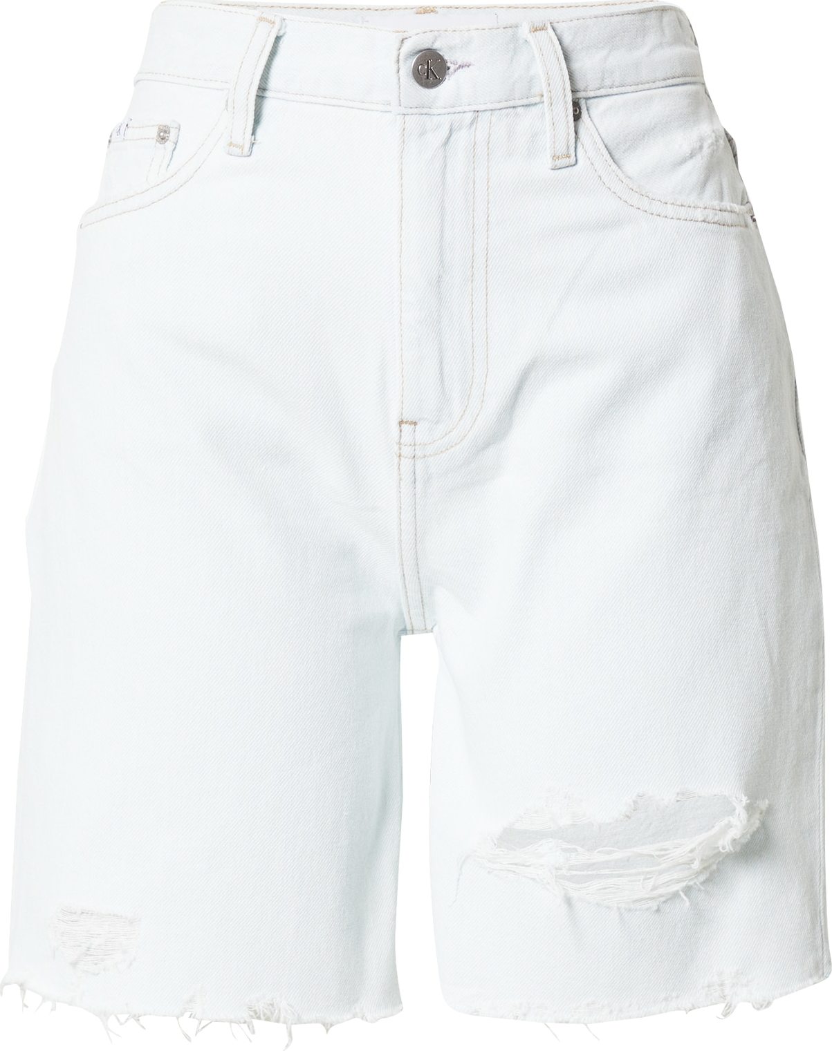 Calvin Klein Jeans Džíny bílá džínovina