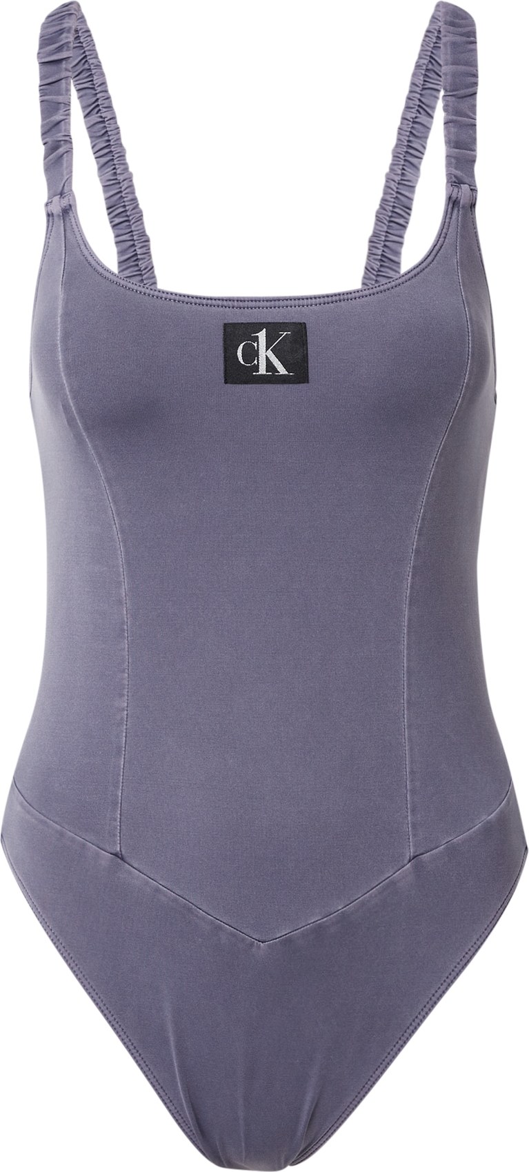 Calvin Klein Swimwear Plavky černá / bílá / chladná modrá