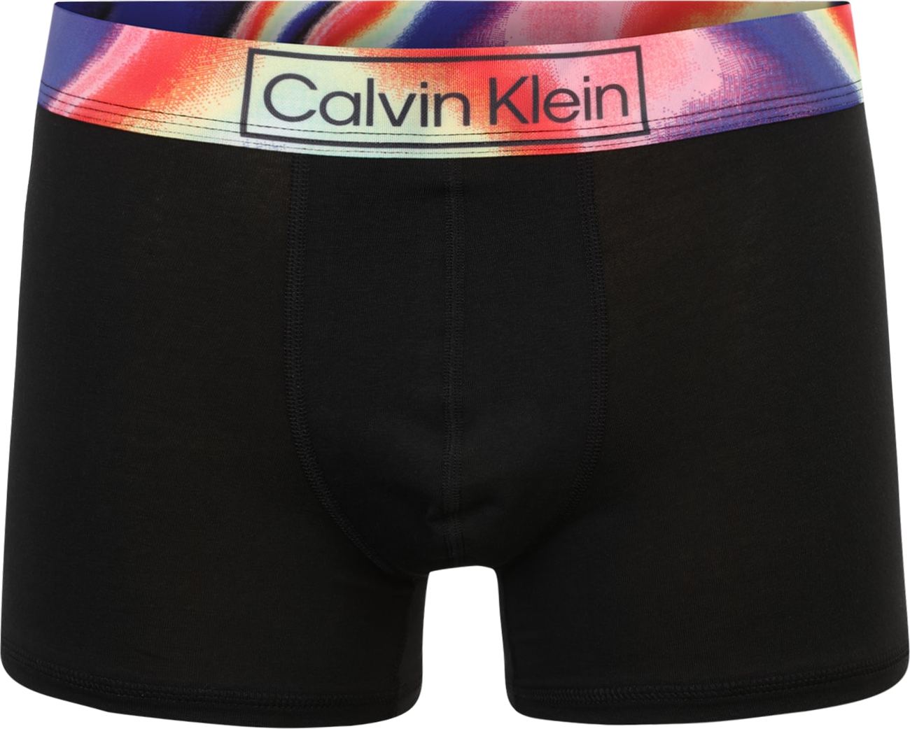 Calvin Klein Underwear Boxerky černá / oranžově červená / tmavě fialová / světle růžová / mátová